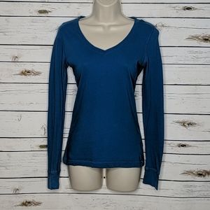 SO Long Sleeved Shirt Blue Size Small